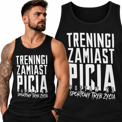 TANK TOP NA SIŁOWNIĘ  STZ